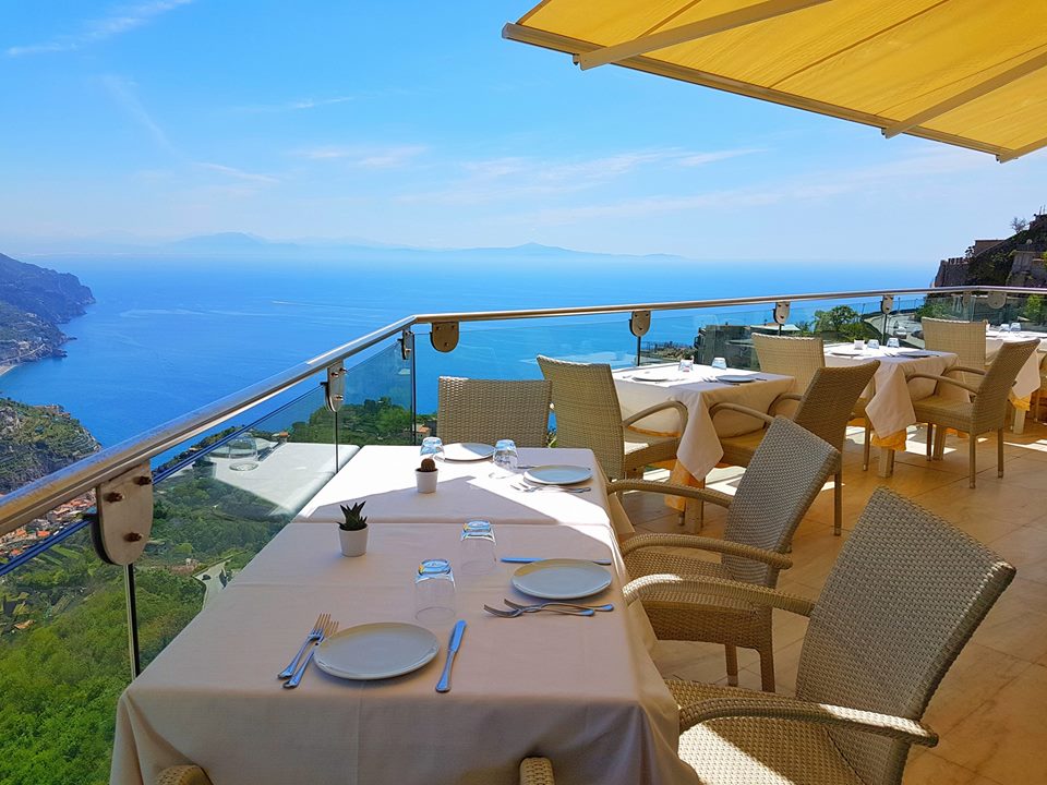 ristorante bella vista sul mare ravello