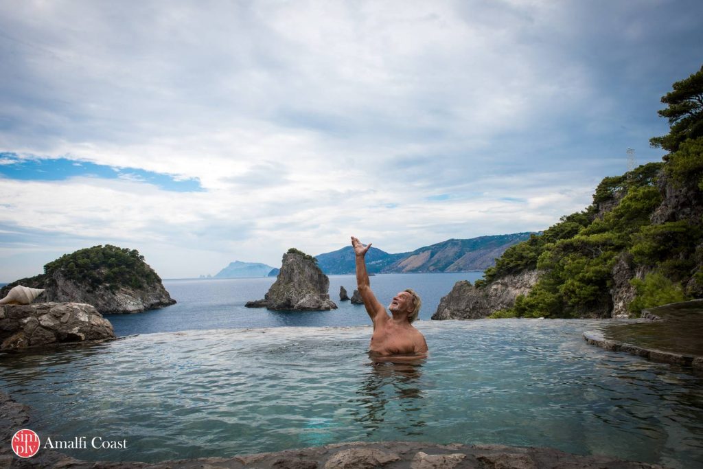 Vladimir Vassiliev on Li Galli Island